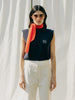 ASTRA: Flared legs, hook closure, handmade fringes. Sustainable, versatile, stylish. GOTS certified.